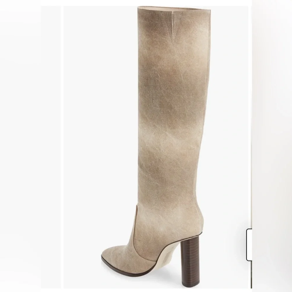 🆕 PAIGE Kara Tie Dye Pointed Toe Boot Women SIZE 7 NIB - Picture 2 of 9